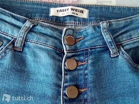 Jeans taille haute gr. 36 Tally Weijl Hose