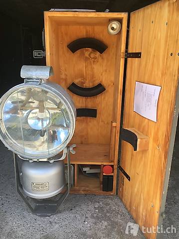 Vintage Projektor/Lampe TILLEY FL6