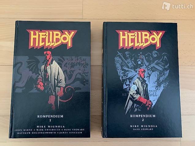 Hellboy Kompendium 1 & 2 - Top Zustand!