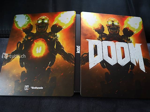 Doom im CE Steelbook für PS4