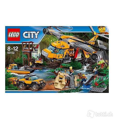 LEGO 60162 CITY Dschungel-Versorgungshubschrauber NEU !!!