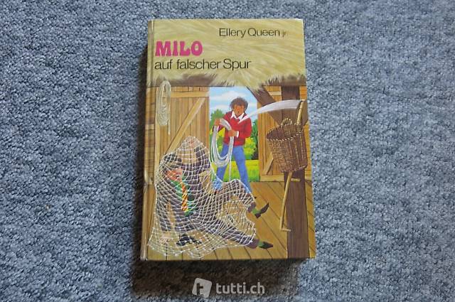 Ellery Queen jr. - Milo auf falscher Spur (geb) / Jugendbuch