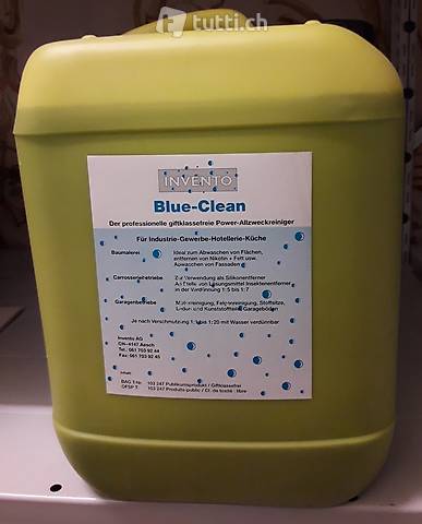 BLUE CLEAN von Invento Silikon- + Fett-löser für Haus + Auto