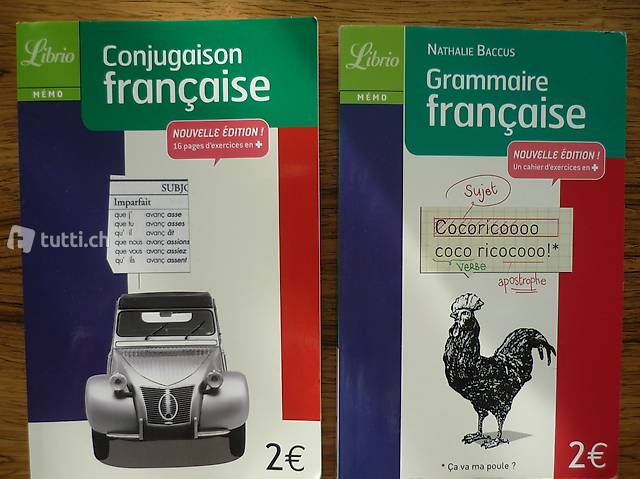 Grammatikbücher zum Französisch lernen