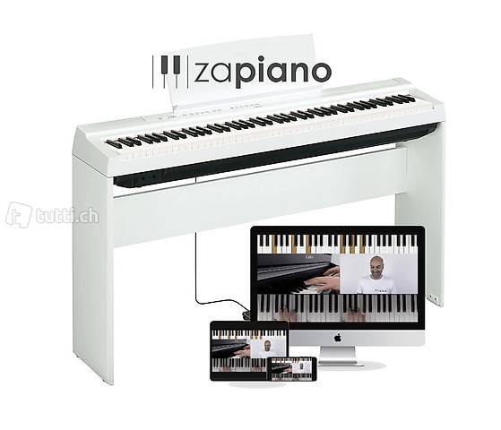 6 Monate Klavierkurs von Zapiano® inkl. Miete eines E-Piano