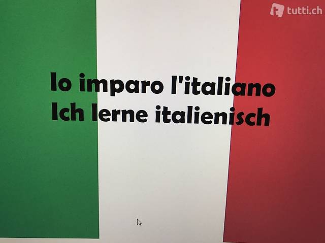 Italienisch Privatunterricht für Anfänger / Italienischkurs