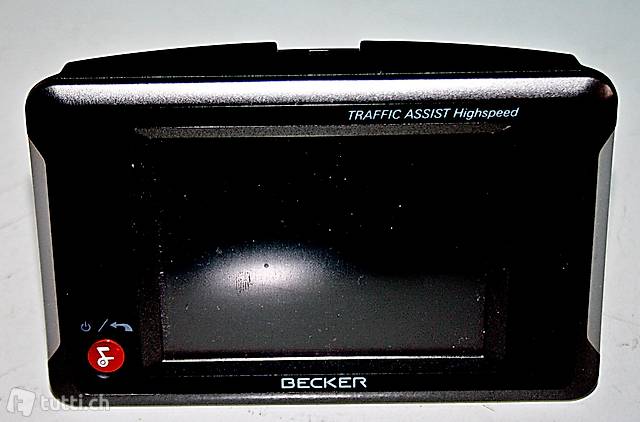 GPS Navigationsgerät Becker Trafic