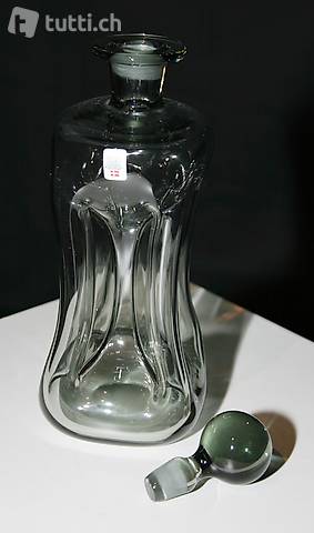 Kluk Glasflasche von Holmegaard