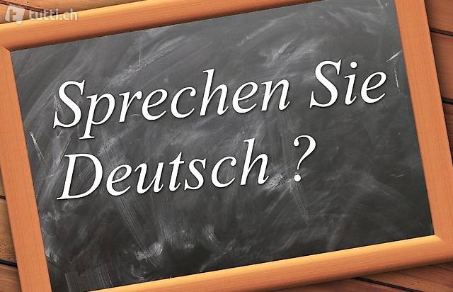 I teach german language-Ich gebe deutsch-Insegno il tedesco