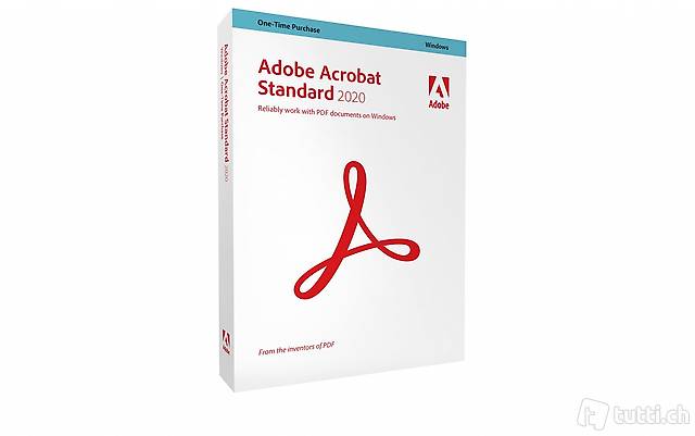 Adobe Acrobat Standard Box 2020 - Ab Lager!