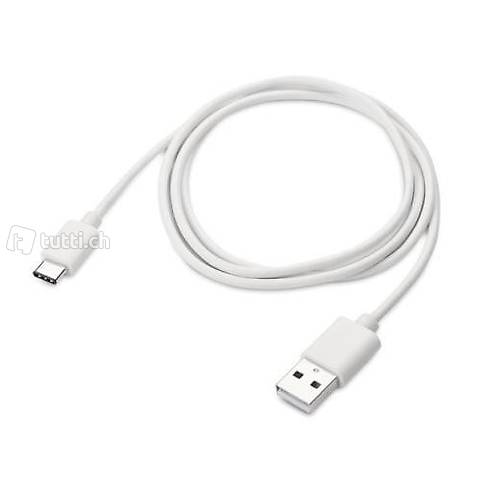 USB 3.1 Typ C Ladekabel USB-C Datenkabel Sync Daten Lade Kabel Samsung Schwarz