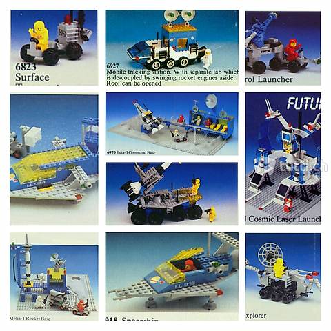 Lego Über 80 Space Sets im Angebot, s. Liste, Update 1.2.