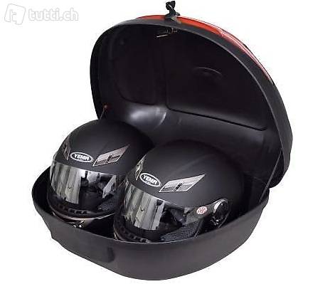 Motorrad Top Case für zwei Helme 72L