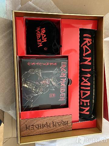 Iron Maiden Senjutsu box limited édition fan club