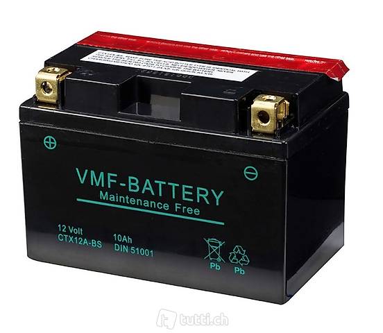 VMF Powersport Liquifix Batterie 12 V 10 Ah MF YTX12A-BS