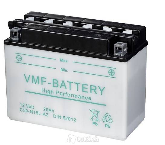 VMF Powersport Batterie 12 V 20 Ah C50-N18L-A(2)