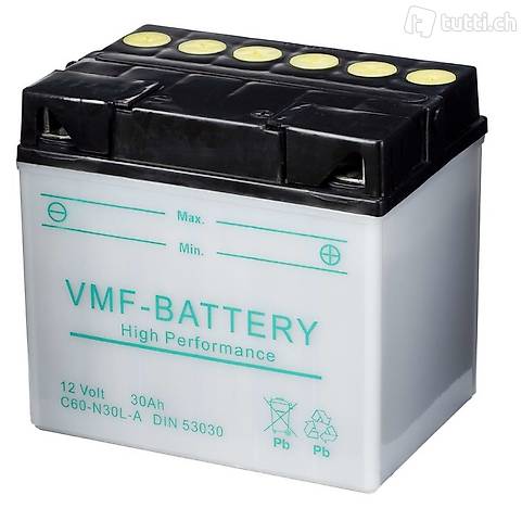 VMF Powersport Batterie 12 V 30 Ah C60-N30L-A