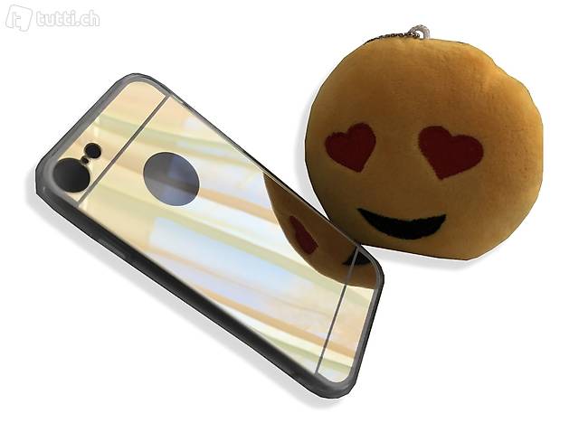 Etui Housse Coque iPhone 7 - Effet Miroir doré