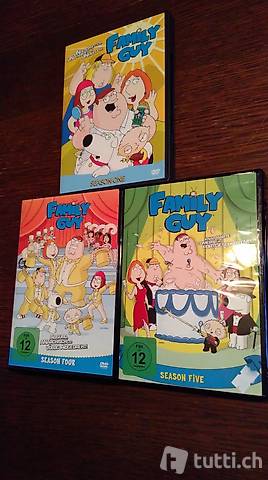 DVD Anime Futurama Family Guy