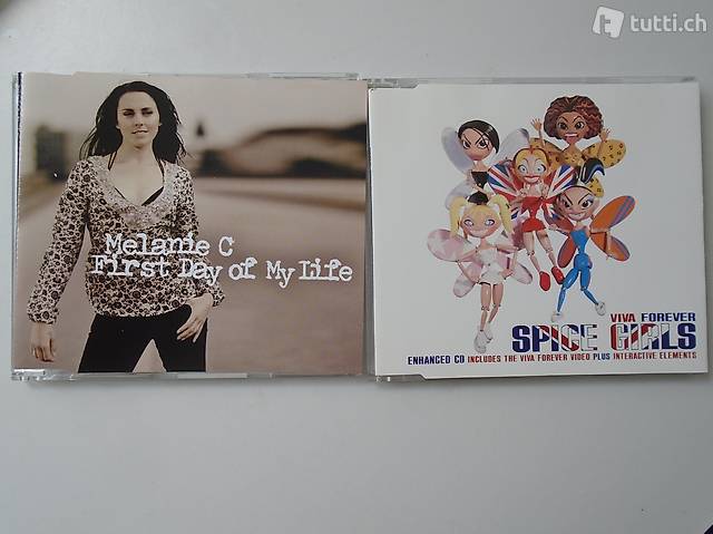 Spice Girls & Melanie C, Single CDs Bundle