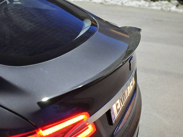 Kohlefaser Heckspoiler Spoiler Tesla Model S P90d P90 60d In