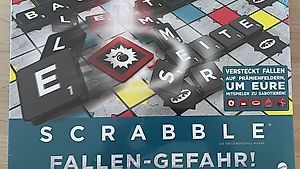 MATTEL GAMES Scrabble Fallen Gefahr, Deutsch
