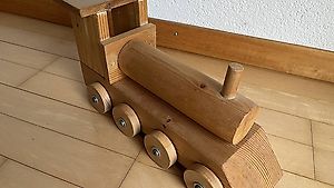Handgefertigte Holz Lock