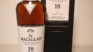 Macallan 18 Jahre Sherry cask 2022