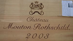 Château Mouton Rothschild Jahrgang 2003