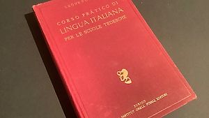 Lehrmittel Lingua Italiana Orell Füssli 1923!! Rarität