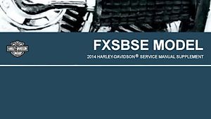 Manuel Harley Softail FXSBSE - 2014