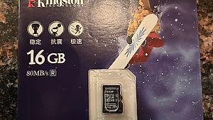 Kingston 16GB Micro SD Card 80MB/S SDHC Class10 (50 Stück)