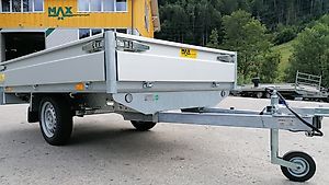 Neu Hochlader Anhänger Craft Max 750kg 255x150cm, ab Lager