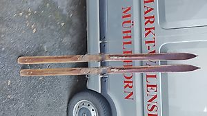 Antike Nostalgie Holz Ski mit Bindung 200 cm