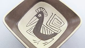 Jeppe Vintage Schale Keramik Vogel Dänemark Denmark