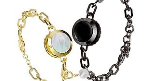 Partner-Geschenk: Totwoo Smart Bracelet - Gold/Schwarz