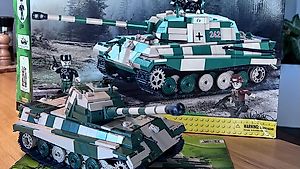 COBI Panzer Königstiger Tiger 2 P Sammlerstück Spielzeug