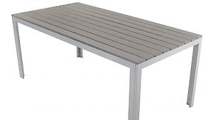 Tisch Polywood 180x90cm, grau (Gratis Lieferung)