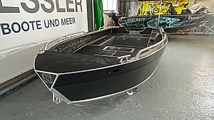 Aluboot Fischerboot Motorboot Scandica 475 Tiller