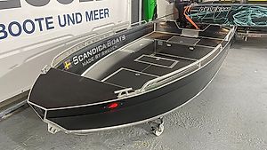 Aluboot Fischerboot Motorboot Scandica 420 Tiller