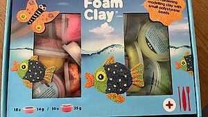 Modellier Set Foam Clay