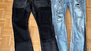 Gallery Dept jeans + Flared Jeans 