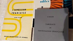 3x Französisch Sprachbücher / sehr guter Zustand