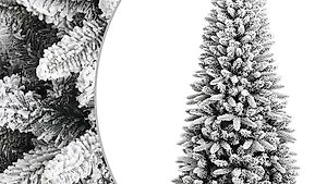 Künstlicher Weihnachtsbaum Beschneit 150 cm PVC&PE