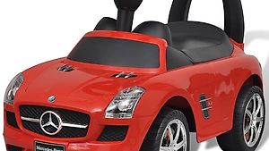 Mercedes Benz Kinderauto Fussantrieb Rot