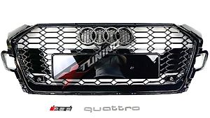 GRILL RS5 SCHWARZ AUDI A5 S5 F5 8W FACELIFT 20-22