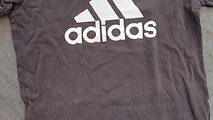 Adidas T-Shirt Schwarz/Weiss