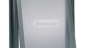 PetSafe 2-Wege-Haustierklappe 777 Gross 35,6x30,5 cm Silber