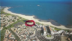 Cap d'Agde : Schöne Ferienwohnung direkt am Sandstrand
