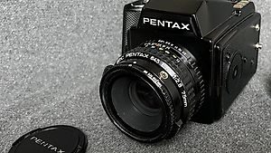 Pentax 645 analog mit 2 Objektiven